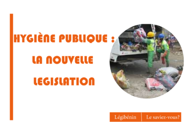 Hygiène publique : la nouvelle réglementation !